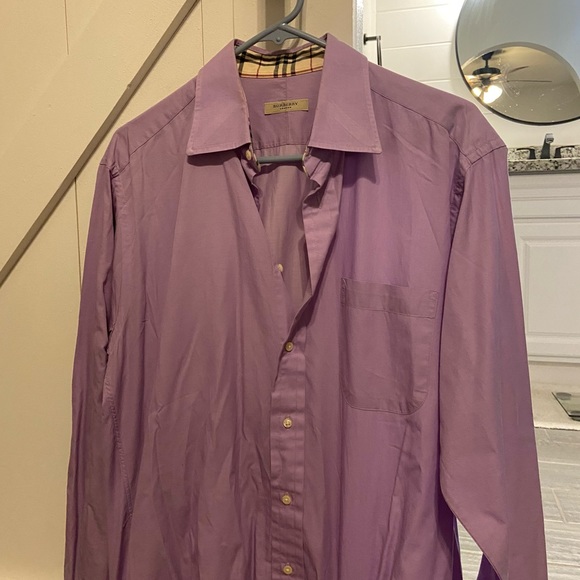 Burberry Other - Burberry Purple Button Down Shirt